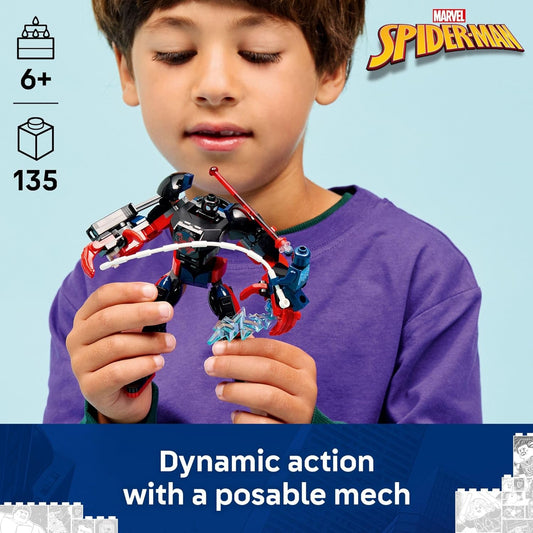 LEGO Marvel Miles Morales Mech vs Spider-Man 2099