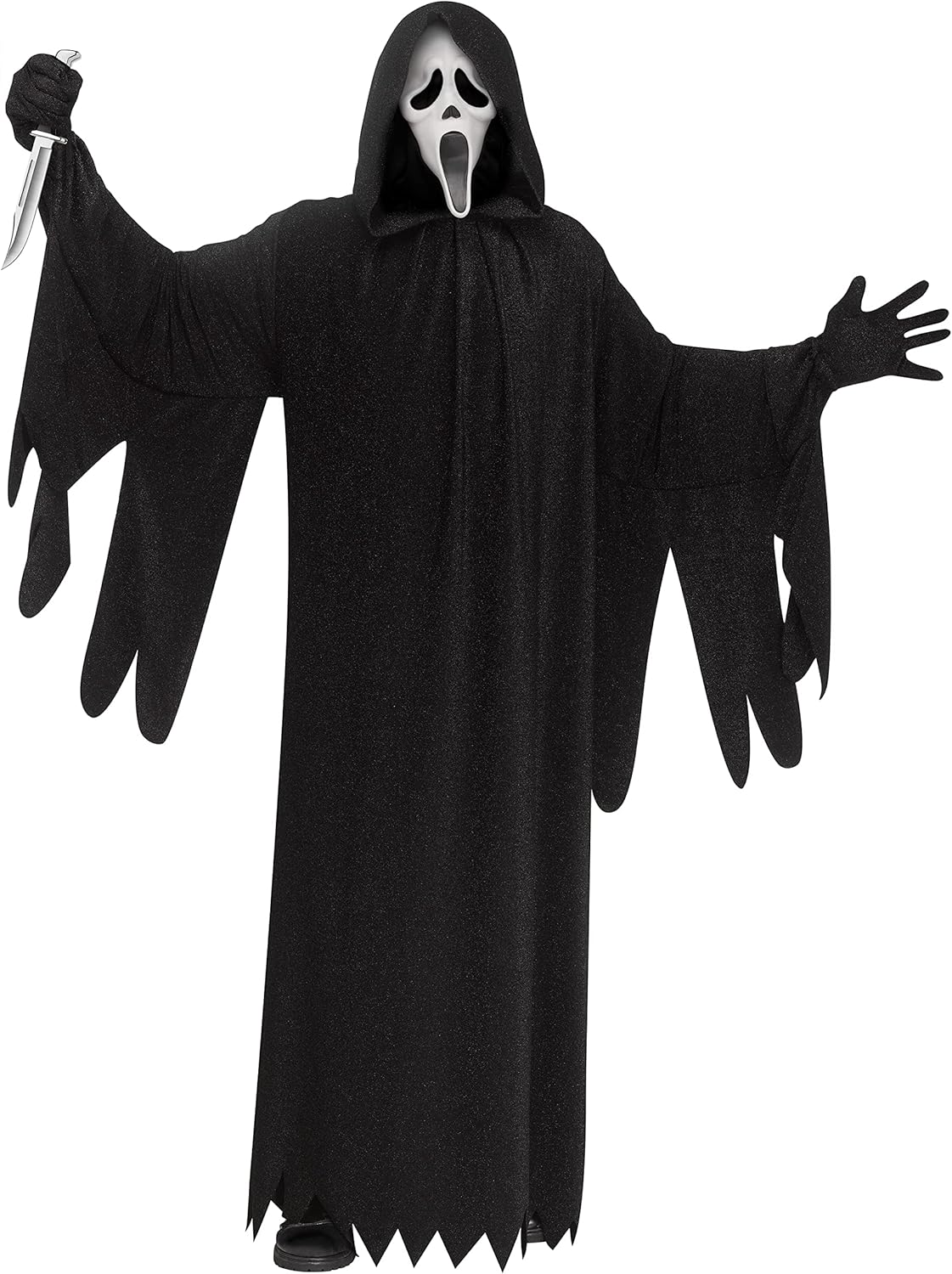 Fun World 25th Anniversary Ghost Face Costume – Adult One Size