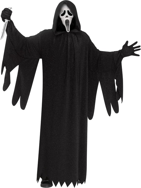 Fun World 25th Anniversary Ghost Face Costume – Adult One Size