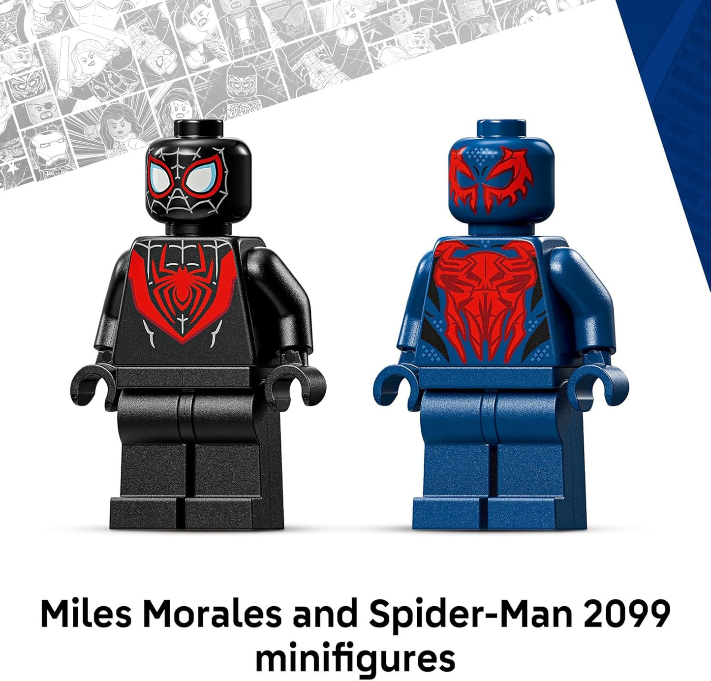 LEGO Marvel Miles Morales Mech vs Spider-Man 2099