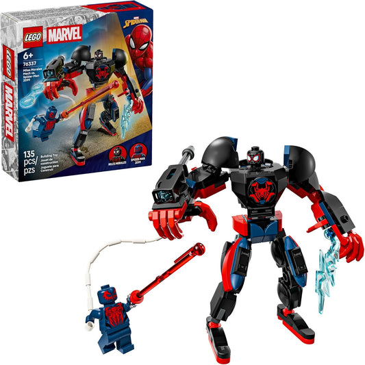 LEGO Marvel Miles Morales Mech vs Spider-Man 2099